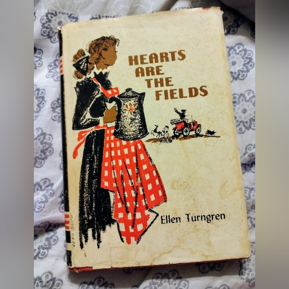 Vintage 1961 Book Hearts are The Fields    3/24